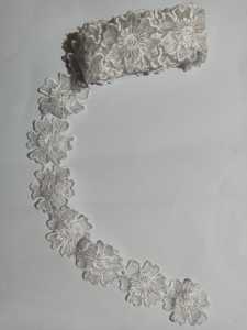 RENDA BORDIR ROLL MOTIF CATALEYA LEBAR 6 CM