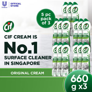 Cif Multi-Surface Cleaning Cream Original 660g - Pack of 3