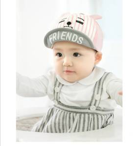 หมวกเด็ก หมวกแก๊ป แฟชั่นน่ารักๆ เหมาะสำหรับเด็กอายุ6M-3Y