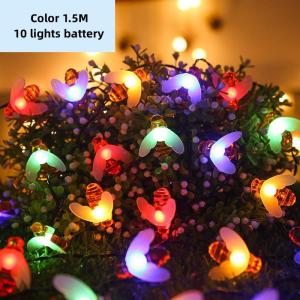 LED Indoor Decorative String Lights Energy Saving Festival Lights Little Bee String Lights