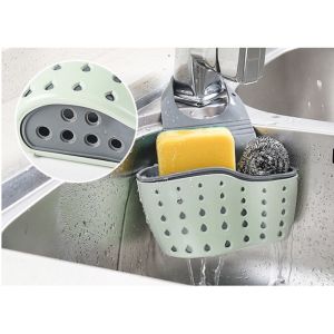 Tempat sabun cuci piring serbaguna adjustable sink