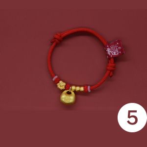 🧧Chinese Style Red Rope Pet Collar with Silent Bell cute collar Cat collar Red Collar