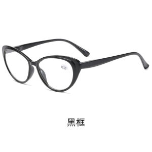 跨境贸易花镜高清老花镜时尚弹簧腿红色老人镜老年老花眼镜8508女
