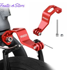 Universal Aluminum Alloy Bike Fork Mount for Front Light and Camera Easy Installation for Mountain and City Bikes
