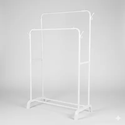 Rak Gantungan Baju Stand Hanger Multifungsi Stand Hanger Besi Serbaguna Rak Gantungan