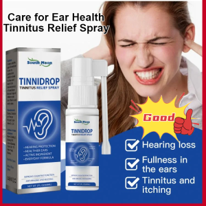 Tinnitus Relief Spray Ear Health Care Spray Ear Drops Remove Ear wax Relief Swollen Ear Care 耳鸣喷雾