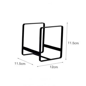 Home Signature Kitchen Plate Drainer Organizer Tableware Rack Storage Rack Bowl Dish Rack Black or White Rack