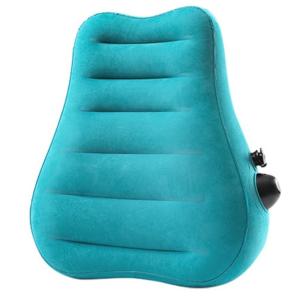 Adjustable Inflation Lumbar Support Inflatable Lumbar Pillow for Travel and Office Relaxation For Airplanes Train Car