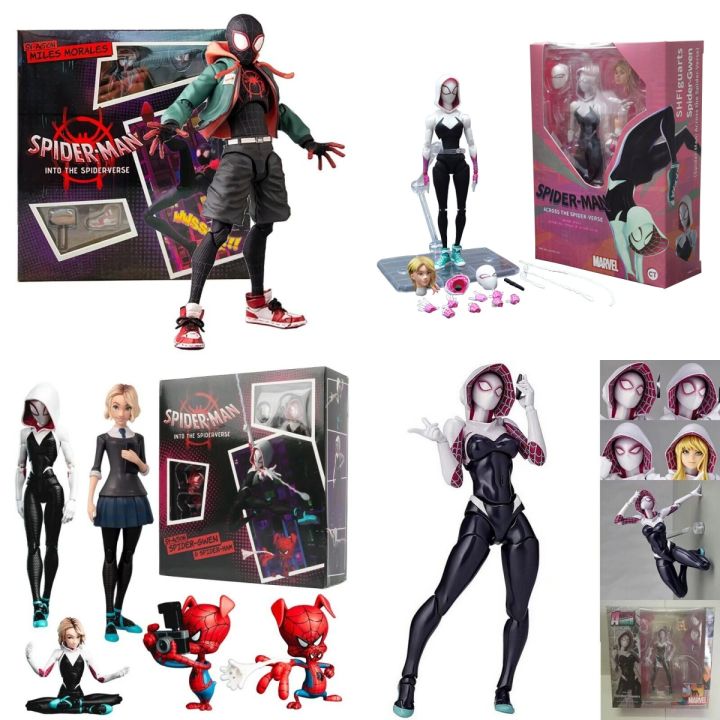 Spider man Gwen Stacy cô gái Anime Mô hình nhân vật đồ chơi nhựa PVC ...