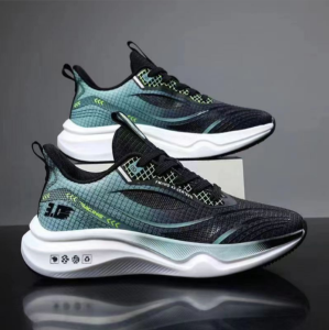 GRAEAE Flying Woven Mens Shoes Fashion Soft Sole Casual Shoes Outdoor Sports Running Shoes