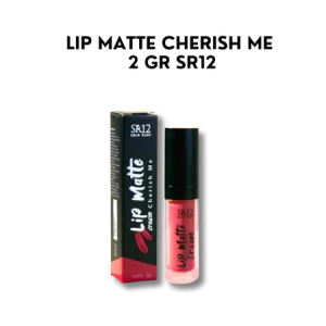 Lip Cream SR12 Lipstik Tahan Lama Lip Cream Matte Lipstik SR12 Lipstik
