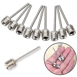 50PCS Pump Pin Bicycle Basketball Soccer Inflatable Needle Stainless Steel Sport Ball WD-B6 KM