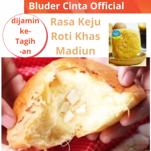 Rasa KEJU Roti Madiun Bluder Cinta Oleh oleh Khas Makanan Bakery Cake Jadul Viral Halal