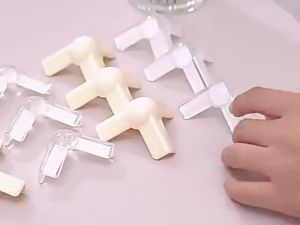 4Pcs L-Shape Airbag Silicone Edge Protector Table Corner Anti-Collision Guards For Children