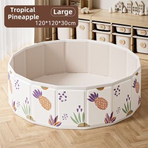 Kids Foldable Ball Round Pool Indoor Outdoor Children Baby Ocean Ball Pool Playpen Fence Baby Pool