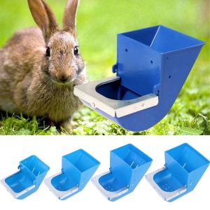 PAZNUL Treo Hộp đựng thức ăn cho thỏ Chống Ngán Ngào Chống lật Máng ăn Di động Bát uống nước dành cho chuột hamster thỏ chuột lang
