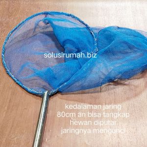 SEROK JARING D 70CM PANJANG 1M ANJING KUCING SENAR PARALON KAWAT BESAR jaring tangkap luwak ikan besar stainless musang panjang dalam
