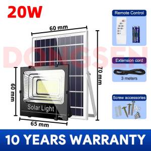 Solar Light outdoor lighting 7000W Solar Spotlight Lampu Solar IP67 Waterproof solar led Street light 太陽能燈戶外 led