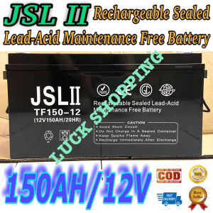 JSL II Brand 150Ah TF150-12 12V 150Ah/20HR For UPS/Solar/ Toycar Valve Rechargeable Sealed Lead-Acid Battery