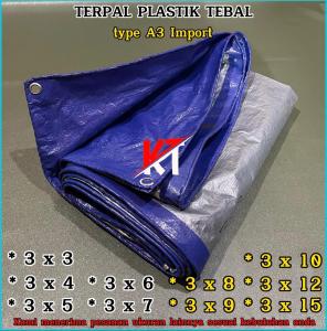 Terpal Murah 3x3 Meter 3x4 3x5 3x6 3x7 3x10 Dll Type A3 Import