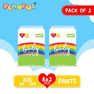 Baby Diaper by Playful Pants XXL 8s Pack of 2