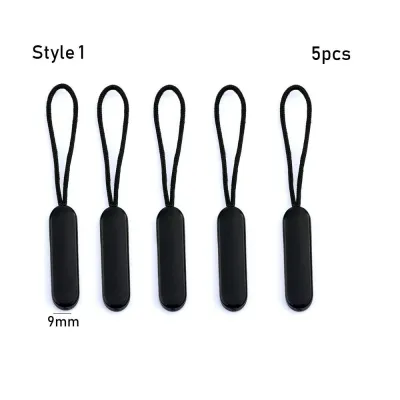ULBVZD77G 5/10/15pcs High quality Accessories Suitcase Tent Backpack Outdoor tools Zipper Pull Ends Lock Zips Zip Puller Replacement Cord Rope Pullers
