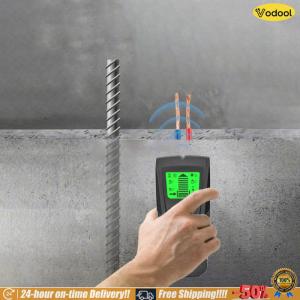 [การส่ง 24 ชั่วโมง] เครื่องค้นหาโลหะหมุดไม้เครื่องตรวจจับแรงดันไฟฟ้าสายไฟตรวจจับลวดสแกนเนอร์ผนัง