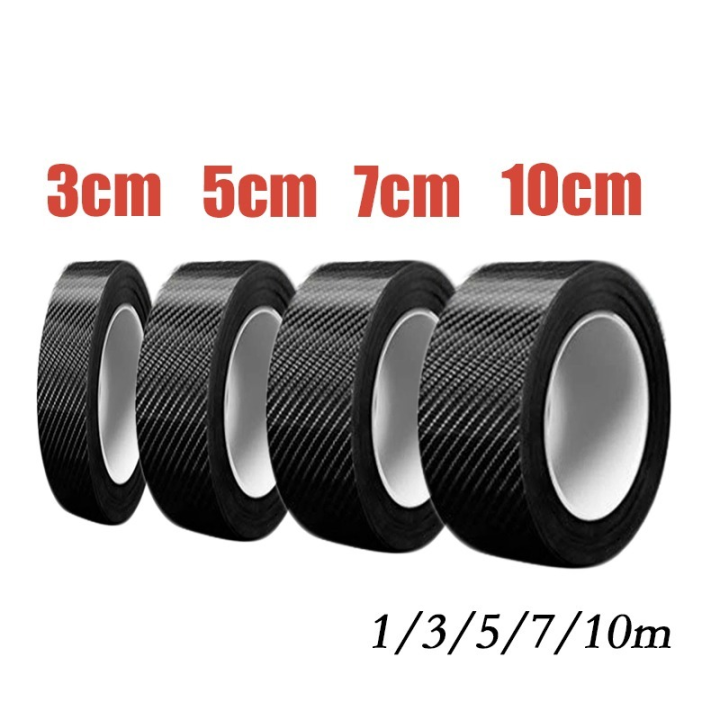 Băng Dán Sợi Carbon 3D Miếng Dán Bảo Vệ Cản Cửa Ô Tô Dải Dán Trang Trí ...