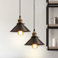 【Free Bulb】Vintage Industrial Retro Pendant Light Hanging Light Drop Light E27 Base Iron Chandelier Light Hanging Lamp Chandelier Llamp  Pendant Lamp For Restaurant Bar Counter Bookstore Living Room Bedroom. 