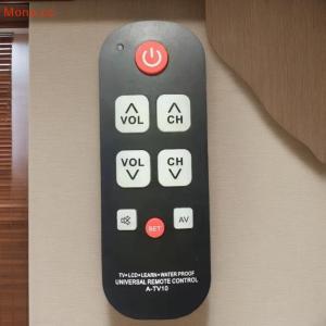 【Special price】🔥CC A-TV10รีโมททีวีควบคุมสากล รีโมทคอนโทรลกันน้ำที่เรียบง่ายพร้อมไฟ LED สำหรับทีวีทุกรุ่น