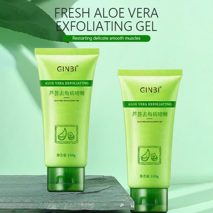 IVY Aloe Vera Exfoliating Gel Deep Moisturizing Gel Gentle Cleaning Aloe  Vera Gel Peeling Gel Cream 100g Firming/Lifting Skin Benefit Oil-Free  Fragrance-Free Gel Scrub - Lazada | Lazada PH