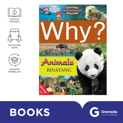 Buku Komik - Why? Animals - Binatang (Edisi Baru)