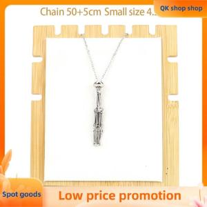 ✨QK shop✨ Stainless Steel Design Crystal Cage Necklace Holder Net Metal Chain Stone Collecting Holder Adjustable Pendant Jewelry