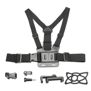 Universal Phone Chest Hanging Cable Tie Holder Cell Phone Clip for Smartphone POV Video Outdoor GoPro SJCAM YI Shooting
