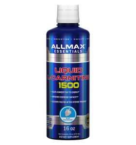 ALLMAX L-Carnitine Liquid 1500 (16oz) - Converts Fat into Energy Improves Endurance Boosts Athletic Performance