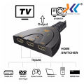 hdmi เข้า 3 ออก 1 HDMI Switcher HDMI Splitter in 3 out1 อุปกรณ์เพิ่มช่อง Hdmi. 
