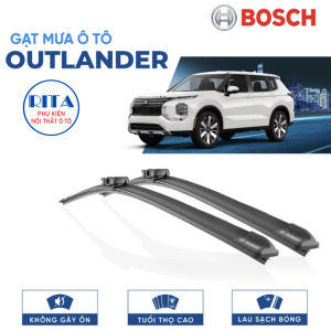 Gạt Mưa Bosch Cho MITSUBISHI - Combo 1 Cặp Gạt Mưa Theo Dòng Xe - Chính Hãng Bosch - BH 6 Tháng