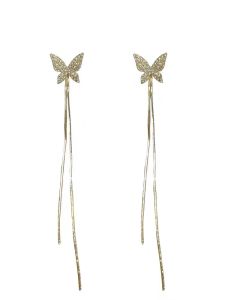 ems fashion hypoallergenic Korean Elegant Diamond Pearl Earrings Fashion Simple Earrings