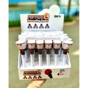 Bút nước mực đen bồn cầu vui nhộn