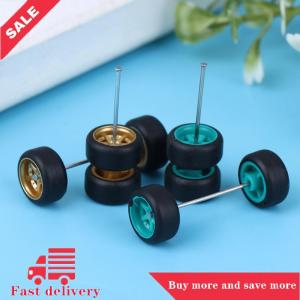 [COD]Flash Delivery 1 64 Wheels For Hotwheels with Rubber Tire Basic Model Model Car Modified Parts Racing Vehicle Toys
