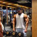 Áo tanktop tập gym nam A664. 
