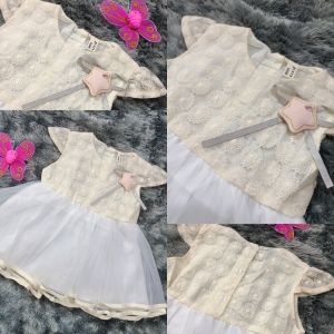 IVANATOP GAUN PESTA / DRESS PESTA MODEL CILLA / BABY BALITA / PAKAIAN ANAK-ANAK PEREMPUAN 0-12 BULAN [ BISA COD ]