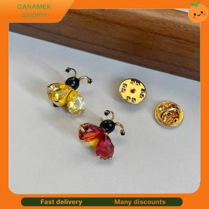 ❣️❣️❣️ Fashion Cute Crystal Insect Little Bee Brooches Pin For Women Clothing Coat Jewelry Accessries Gifts
