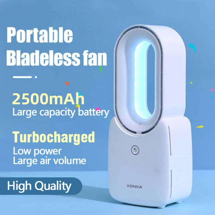 Bladeless Tower Fan Noiseless Floor Fan Air Conditioning Fan Household
