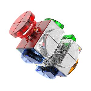 DianSheng Galaxy Cluster 2x2 Magic Wheel Magnetic Magic Cube Strange Shape Cube Professional Puzzle Toys Cubo Magico Kid2026