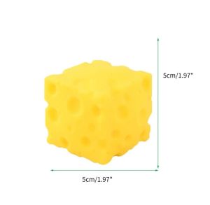 Simulate Cheese Slow Rebound Pinching Office Decompression Slow Rebound Cheese Pinching Ornament Relax And Decompress And Knead.