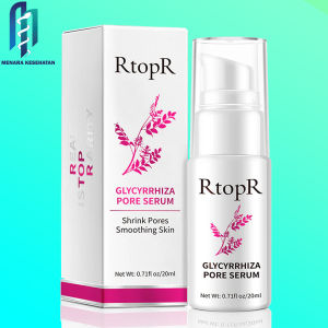 RtopR Glycyrrhiza Pore Serum Mengecilkan Pori-Pori dan Menghaluskan Kulit Serta Menjaga Kelembapan
