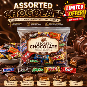 [ BUY 500G FREE 500G ] 5 Flavors Assorted Chocolate 420 Grams Snack Dessert - 250g/500g/1kg