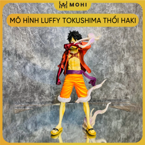 Mô hình Luffy Tokushima thổi haki. Mô hình OnePiece.