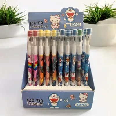 (48pc/56pc) pensil lantu susun/pensil susun karakter/pensil cabut/LANTU 1BOX BESAR